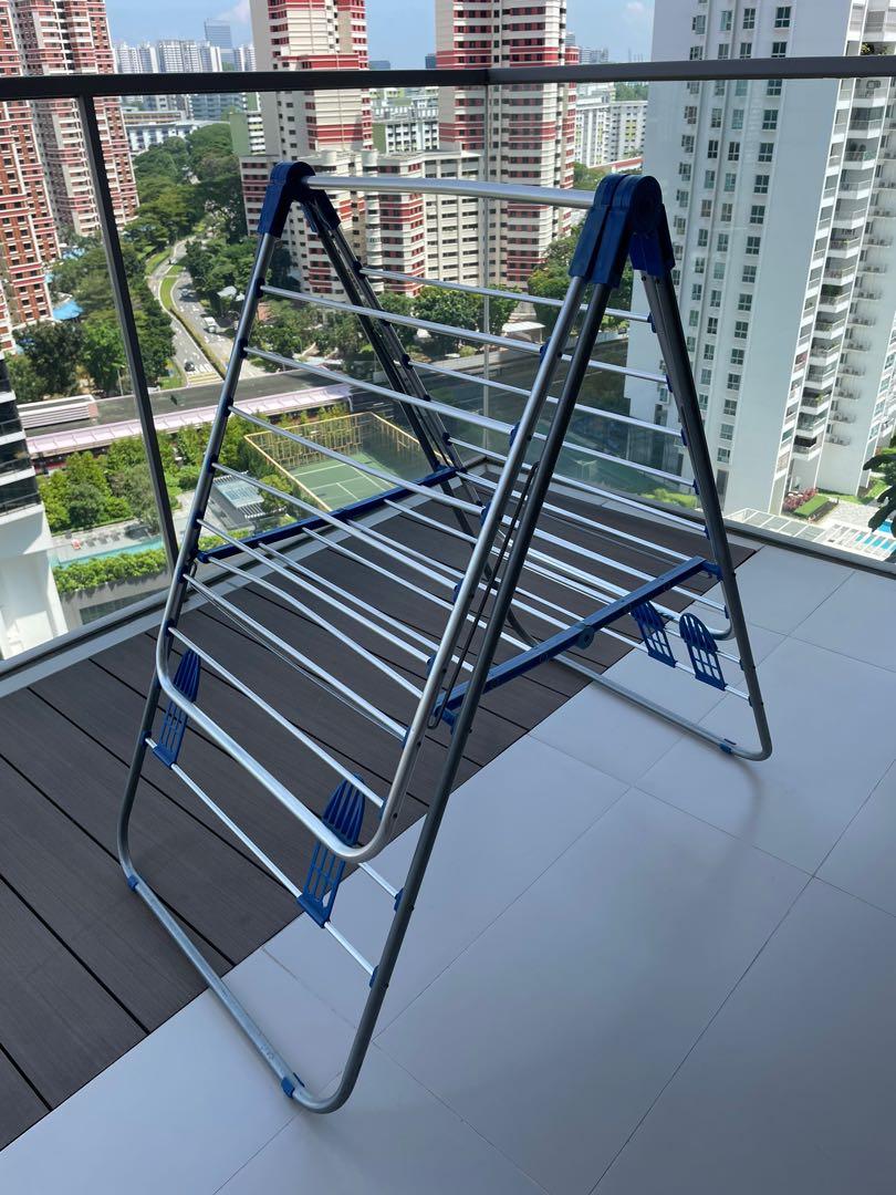 Foldable clothes drying rack, Furniture & Home Living, Home Improvement