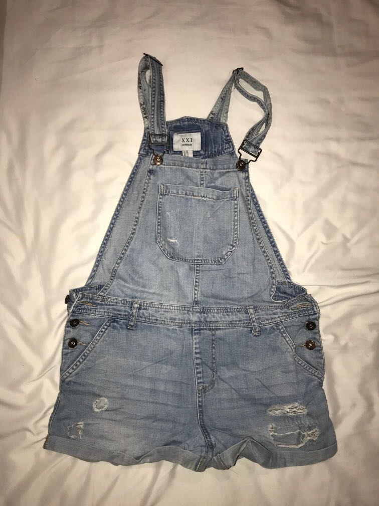 forever 21 dungarees, Fesyen Wanita 