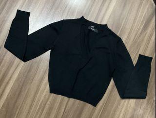 Forever 21 knitted longsleeves croptop