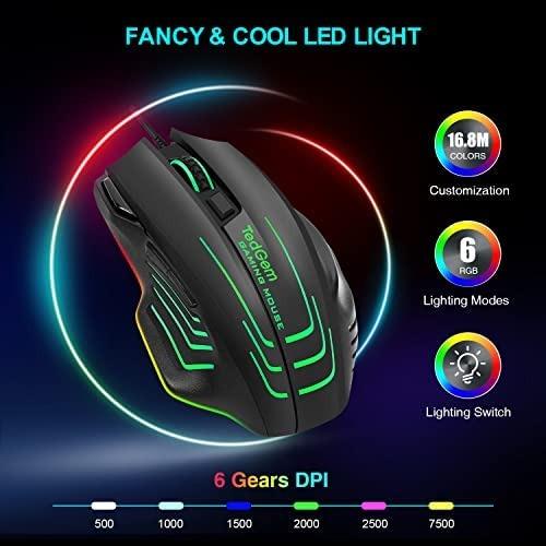 [FREE DELIVERY]Wireless Mouse, TedGem 2.4G USB Mouse Computer Optical