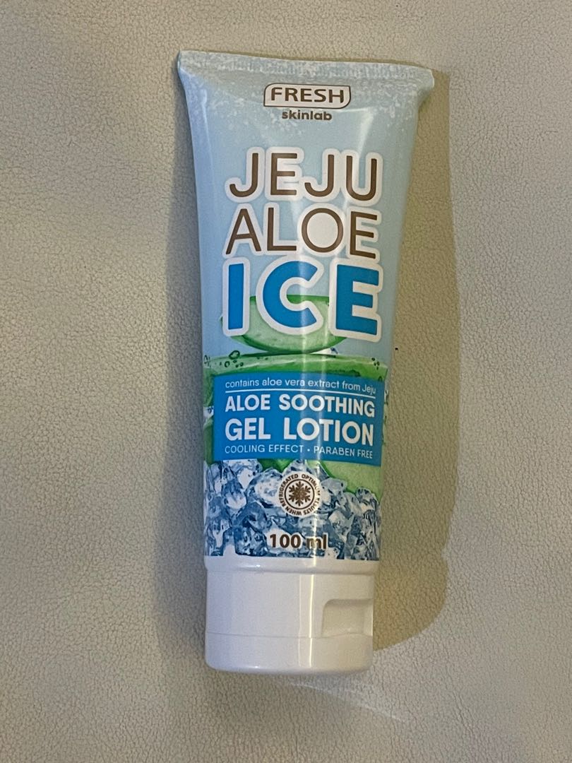 Fresh Skinlab Jeju Aloe Ice Soothing Gel Lotion 100ml, Beauty