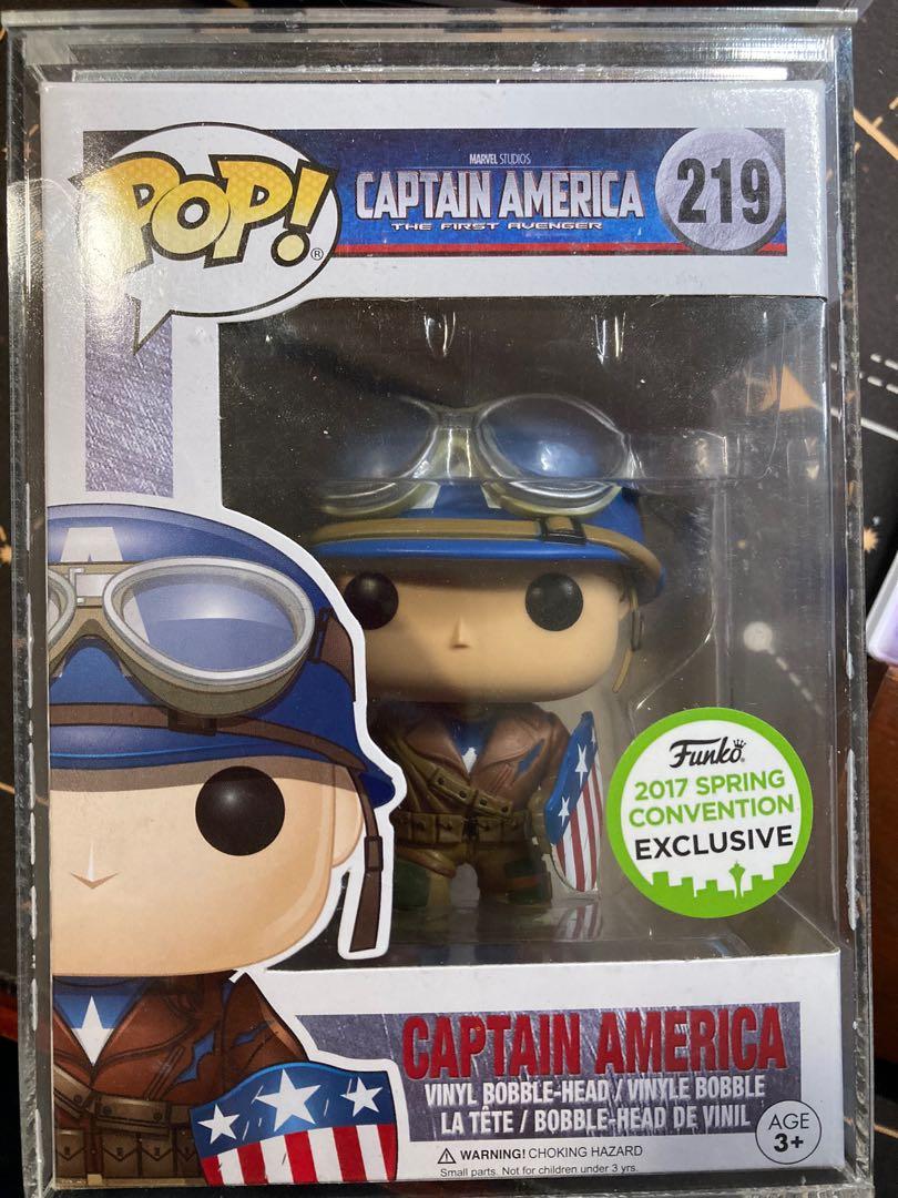 FUNKO POP Marvel Avengers Endgame Captian America 219# Vinyl Action Figure Toy 