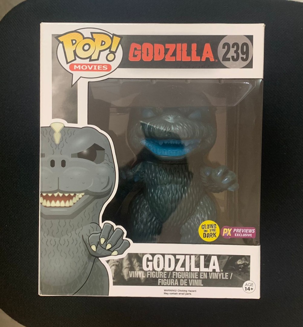 FUNKO POP GODZILLA GLOW GOTD 239 PX 
