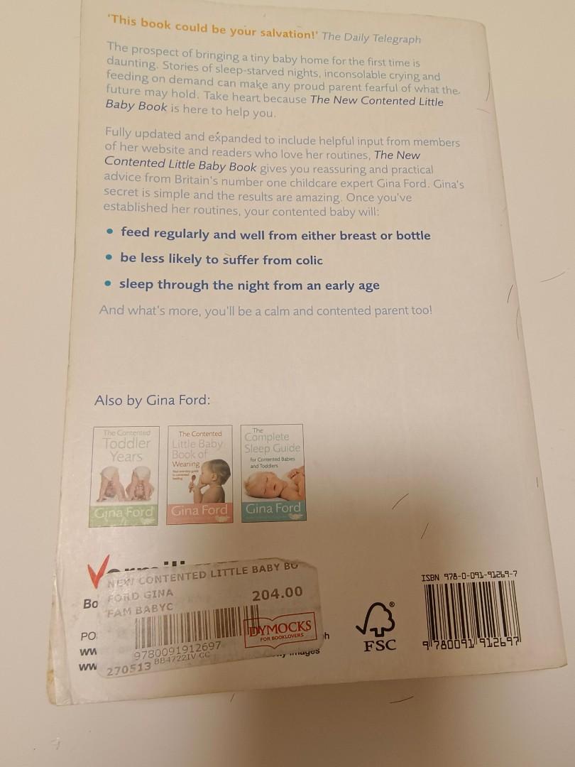 Gina Ford The new contented little baby book, 興趣及遊戲, 書本 & 文具, 小朋友書 Carousell Gina Ford The new contented little baby book, 興趣及遊戲, 書本 & 文具, 小朋友書 Carousell