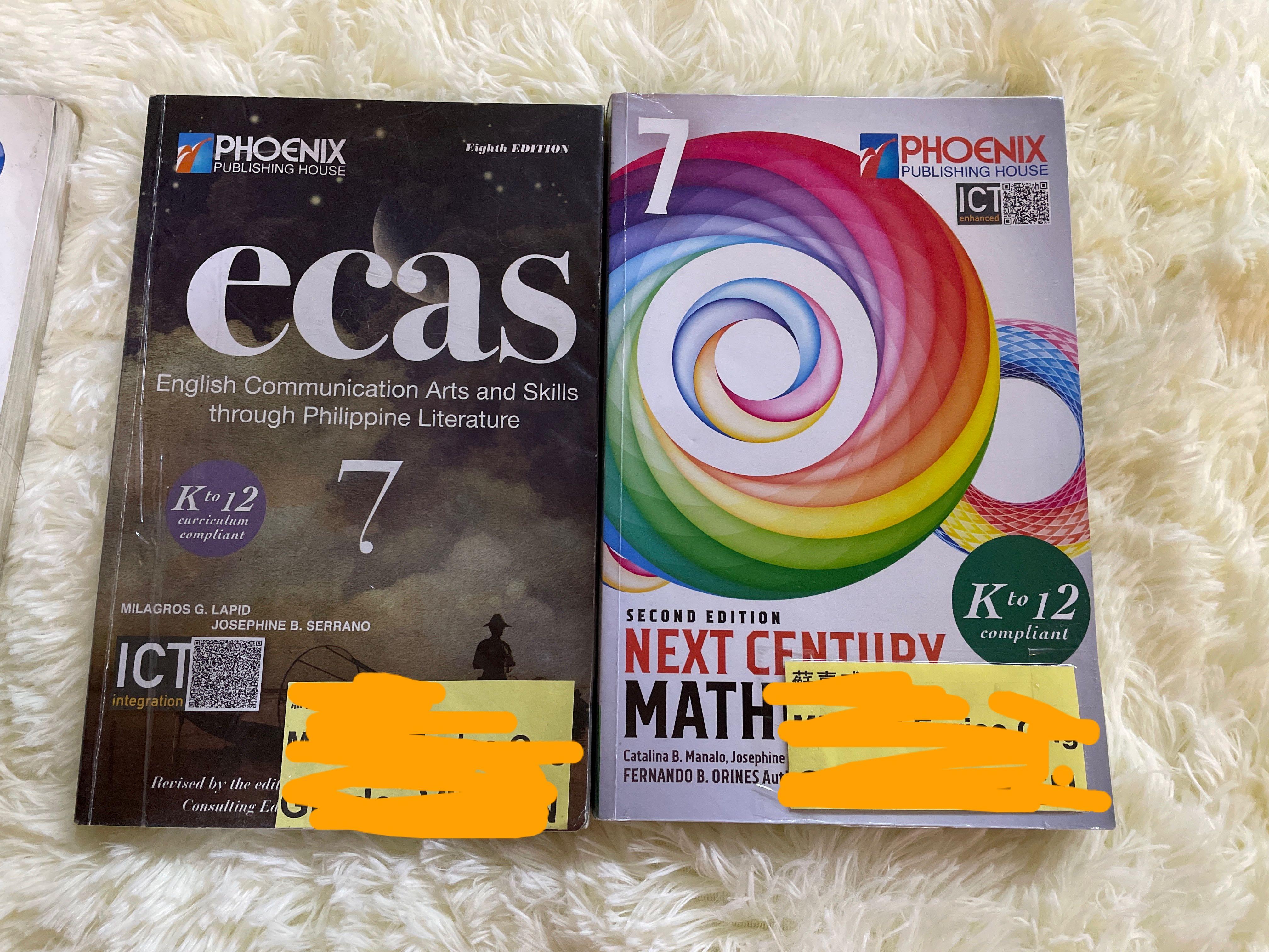 Grade 7 Books textbooks for sale (Category: Textbooks) located in Pasay City. Submitted by meostore (Listing ID 1170612753, Image 3). Description: Grade 8 Books for sale 1. Padayon - Araling Asyano - Php 350 2. Signs of the time - Php 300 (sold out) 3. Pinagyamang Pluma - 2nd edition - Php 400 4. next Century Mathematics - 2nd edition - Php 400 5. ECAS - Php 400 6. Exploring life Through Science - Php 400 7. Science and Technology - Vibal - Php 3