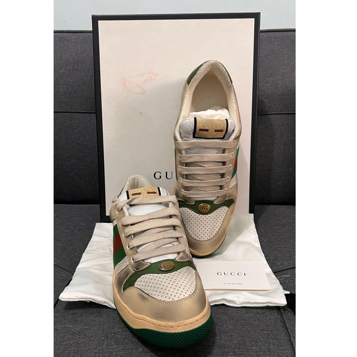 Gucci distressed Dirty shoes
