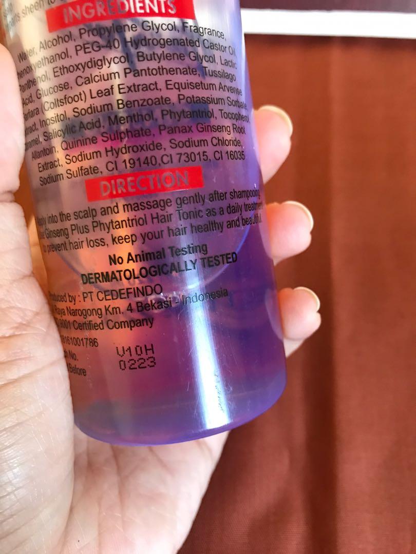 Hair Tonic Rudy Hadisuwarno (100ml), Kesehatan & Kecantikan ...