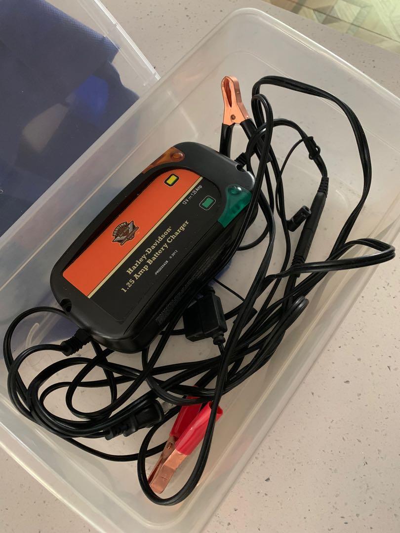 Harley Davidson Battery Charger, Motorcycles, Motorcycle Accessories on