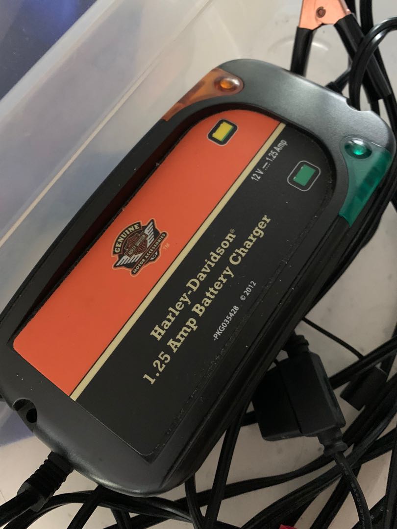 Harley Davidson Battery Charger, Motorcycles, Motorcycle Accessories on