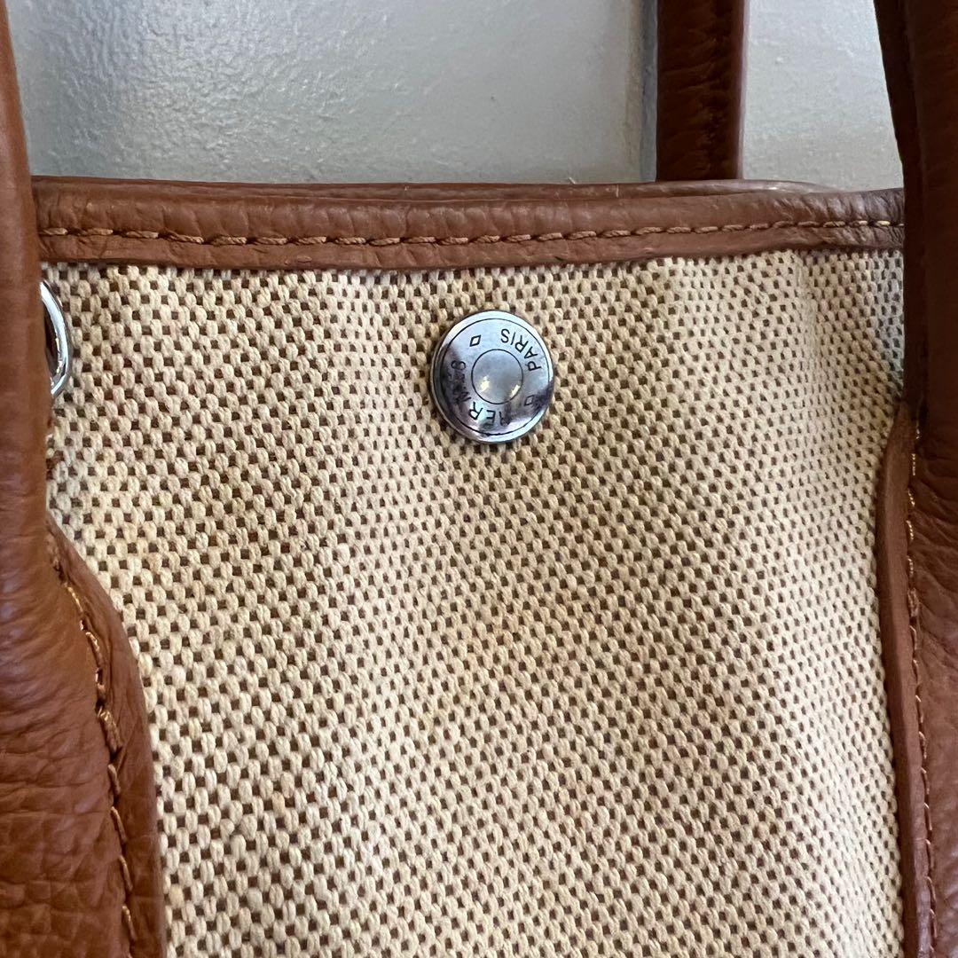 Hermes Garden Party (Category: Luxury Bags & Wallets) located in Muntinlupa City. Submitted by trendsoldier (Listing ID 1170505194, Image 2). Description: Excellent used condition No guarantees since I got this from a swap, hence selling low.