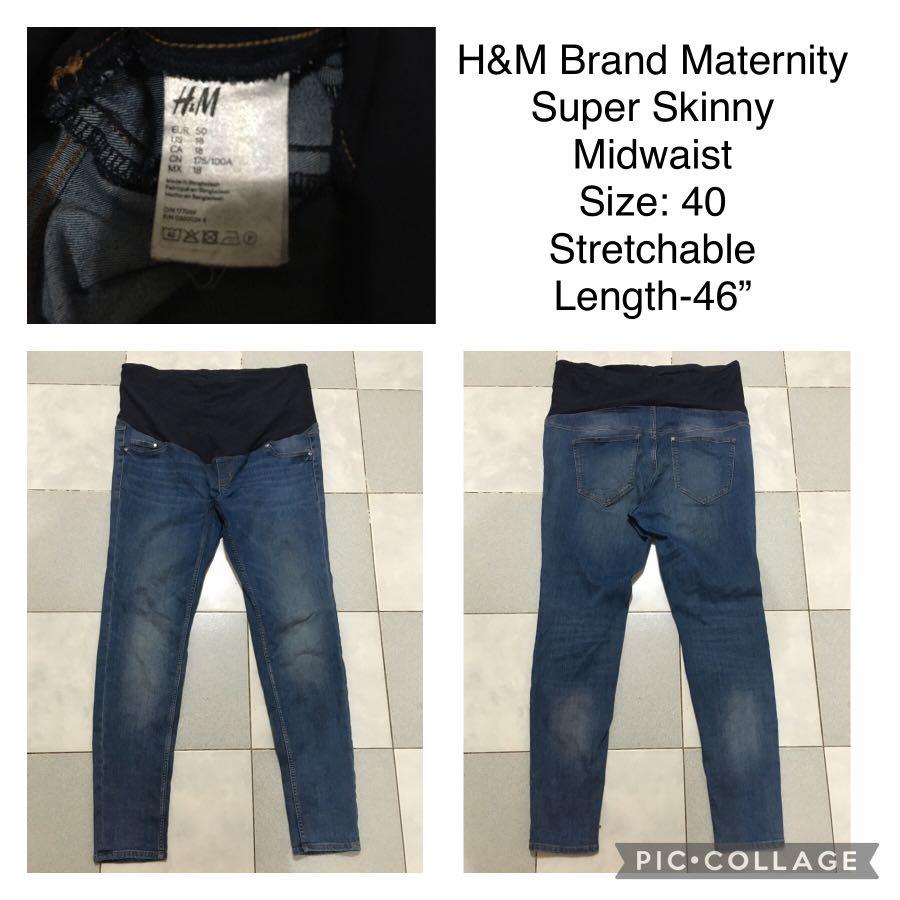 H\u0026M skinny jeans size:40, Women's 