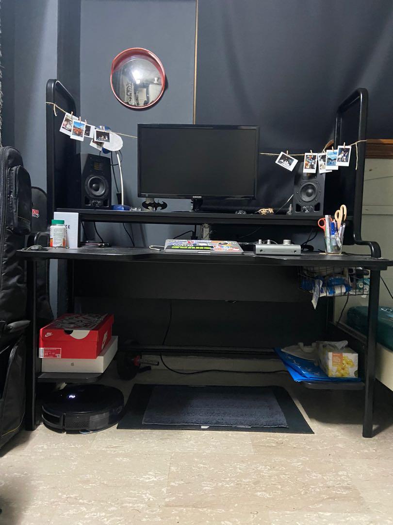 Ikea Gaming Desk, Furniture & Home Living, Furniture, Tables & Sets on
