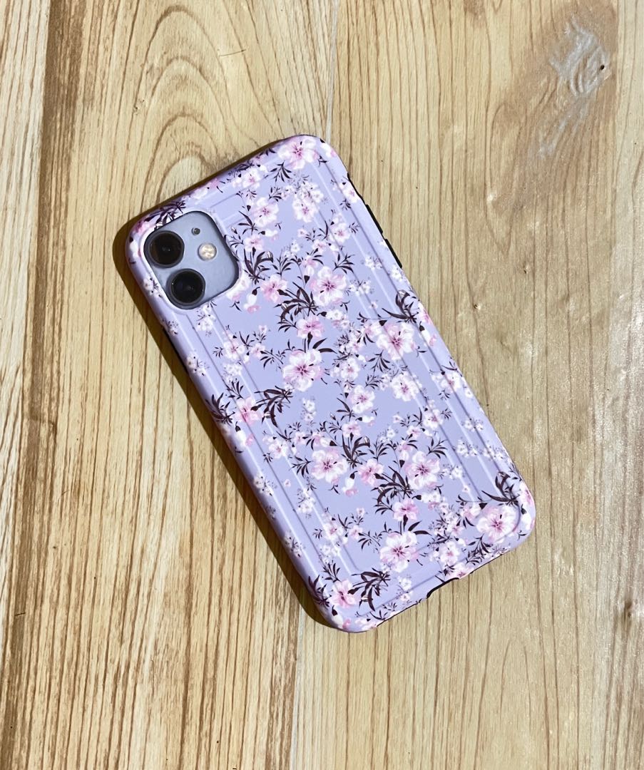 Iphone 11 Retro Floral Light Purple Phone Case Mobile Phones Gadgets Mobile Gadget Accessories Cases Sleeves On Carousell