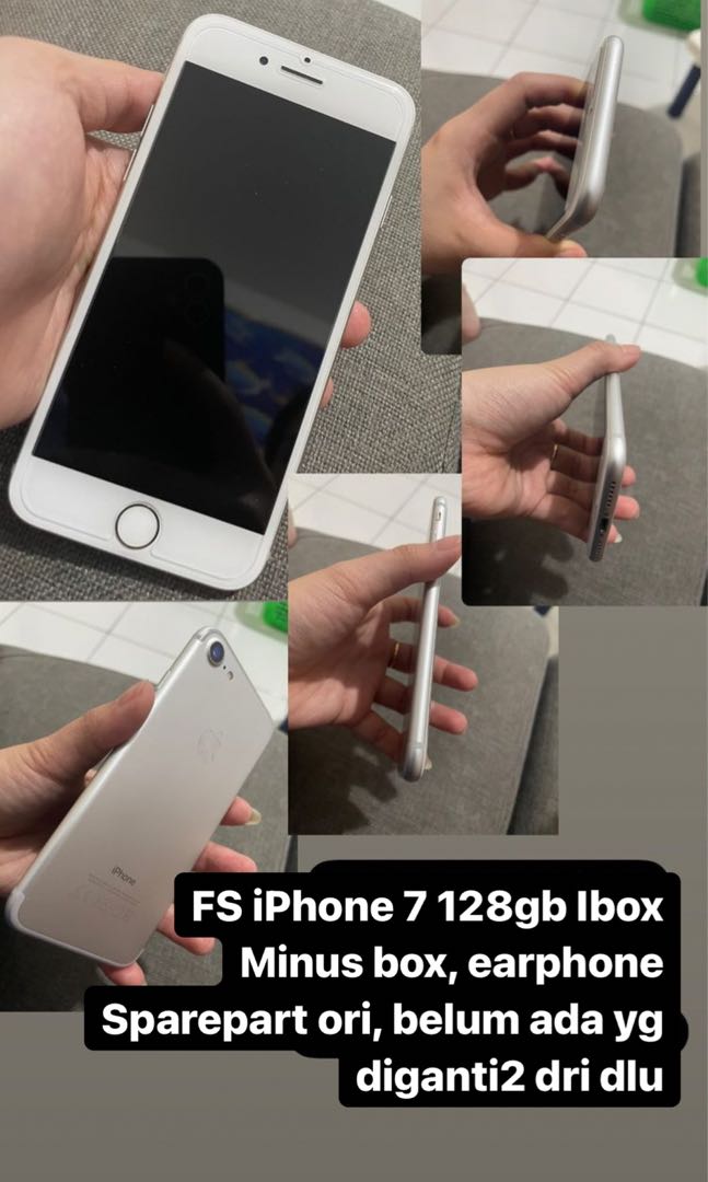 Iphone 7 128gb, Ibox, Telepon Seluler 
