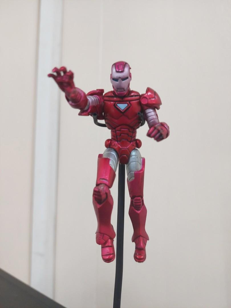 Iron Man Silver Centurion Marvel Universe Action Figure (Category: Figurines & Statues) located in Pasig City. Submitted by toydaddyph (Listing ID 1170532565, Image 2). Description: Item is an original loose 4-inch Iron Man Silver Centurion action figure from Hasbro's Marvel Universe wave 5, which was released in 2009. Figure has some scratches and discoloration (color bleeding) on his face due to years of being kept in storage. Aside from those 