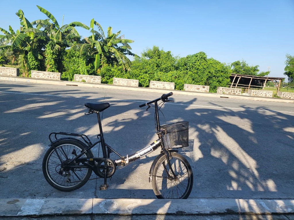 Japan Folding Bike with Basket and rear carrier, Sports Equipment