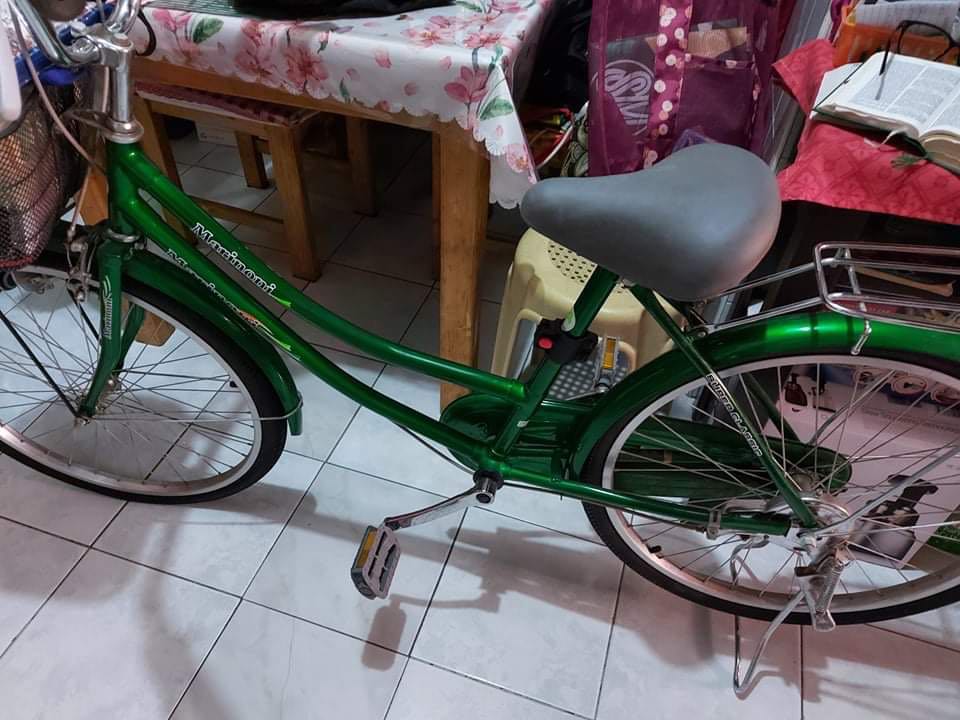 Japanese bike green Sports Equipment Bicycles Parts