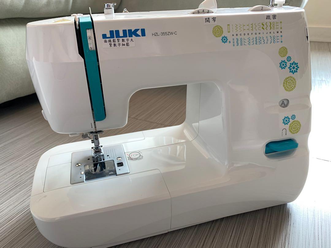 JUKI HZL-355ZW-C 縫紉機, 家庭電器, 其他家庭電器- Carousell
