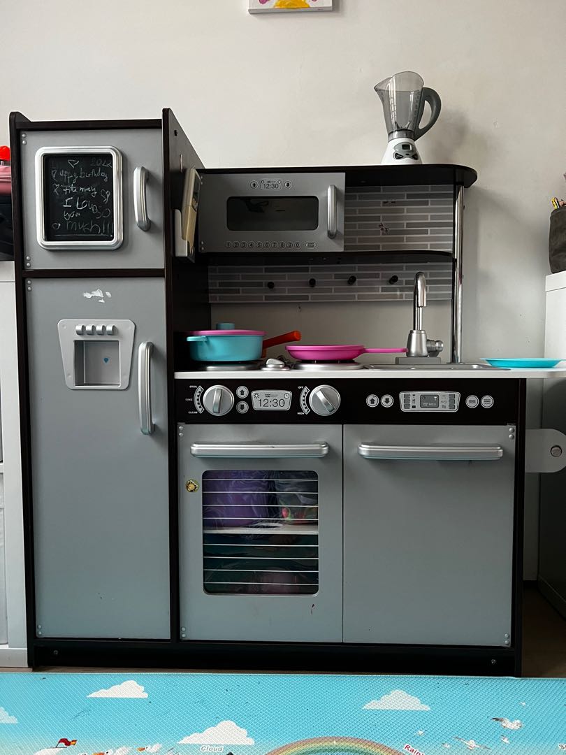 Kidkraft uptown elite espresso kitchen hotsell