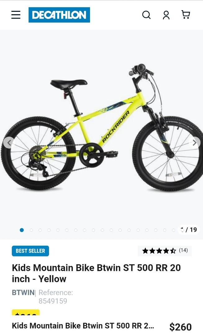 Kid Mountain Bike Decathlon 20inch 