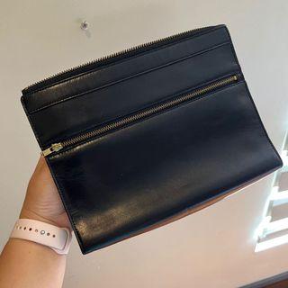 Knox Genuine Leather Vanity Bag Clutch