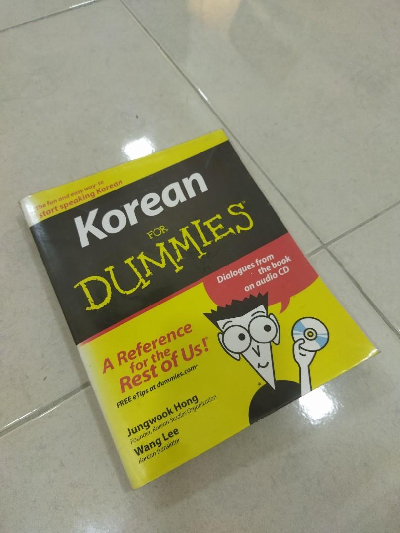 Korean dummies, Hobbies & Toys, Books & Magazines, Textbooks on Carousell