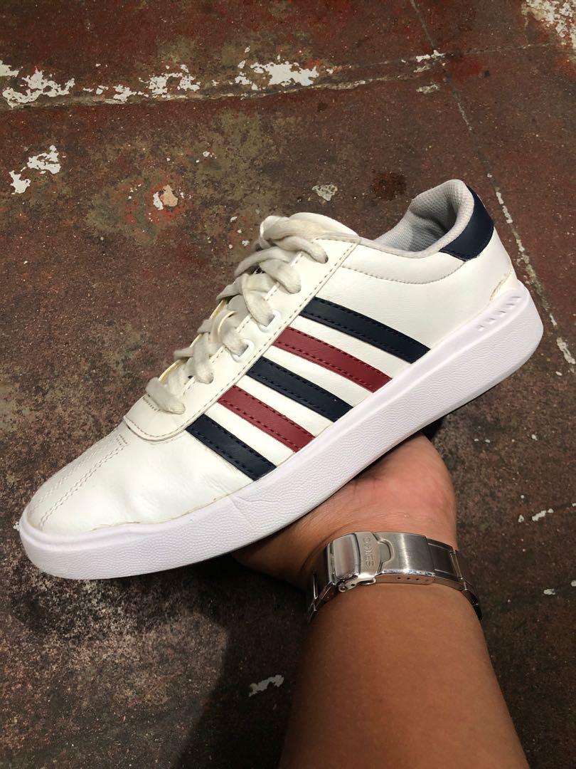 K swiss cheap red stripes