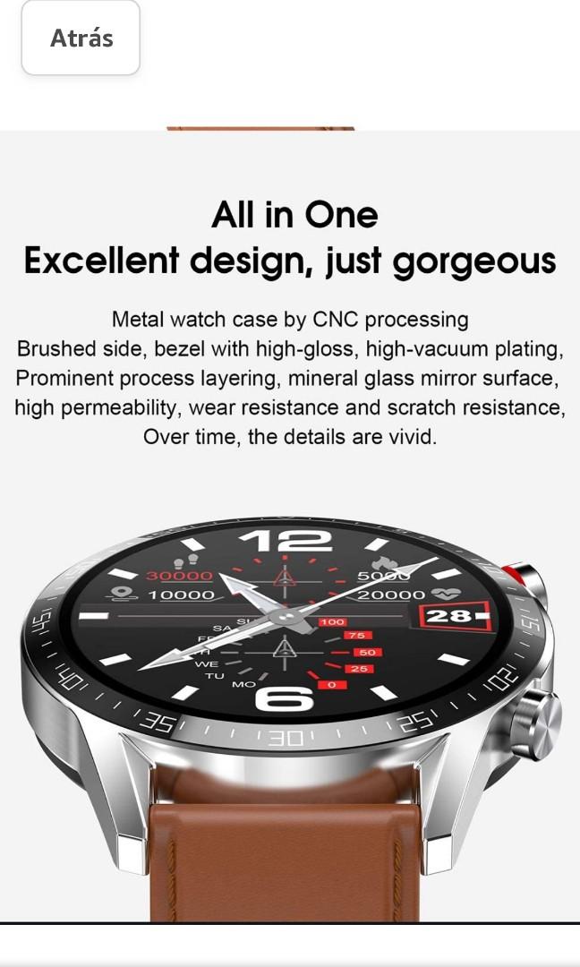 Microwear l7 bluetooth smartwatch ip68 waterproof sale