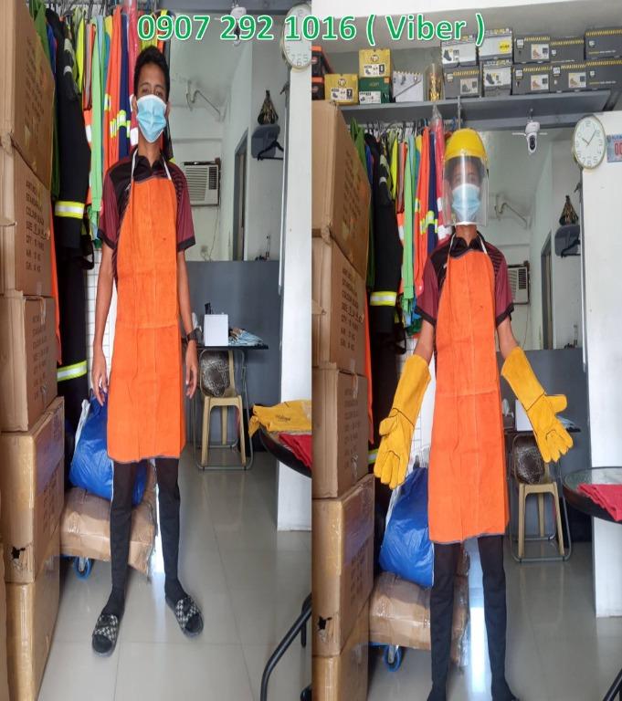 Leather type welding apron PPE 6, Commercial & Industrial, Construction