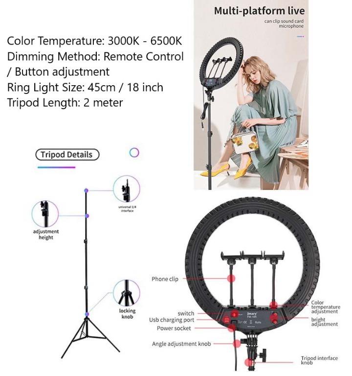 Ring light cheap 2 meter