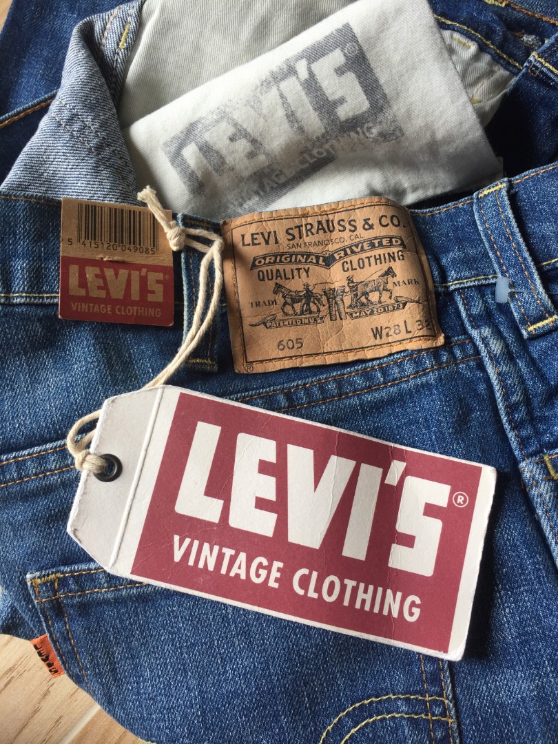 LEVI'S 605 1960'S BIG E SLIM PANTS, Men's Fashion, Bottoms