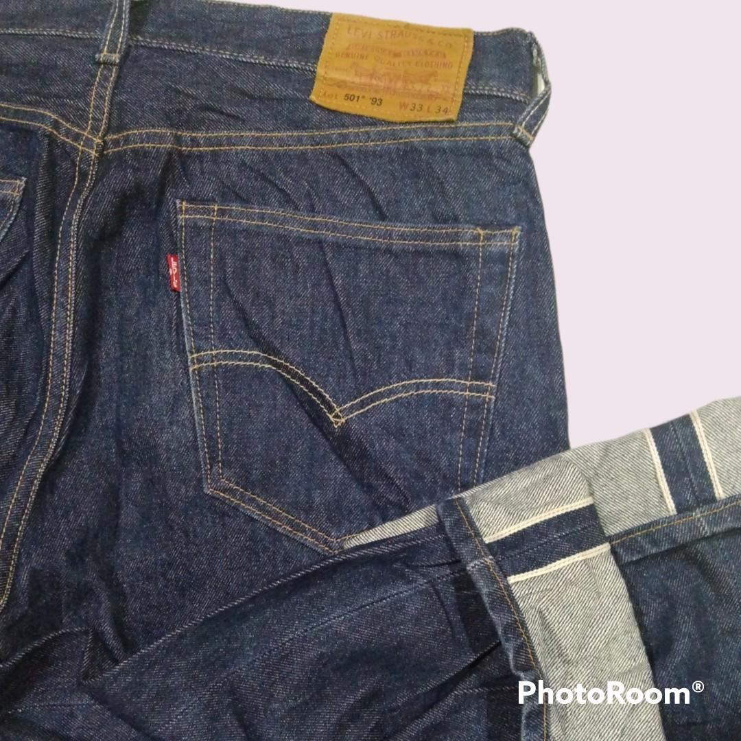 Levis 501 premium selvedge cheap