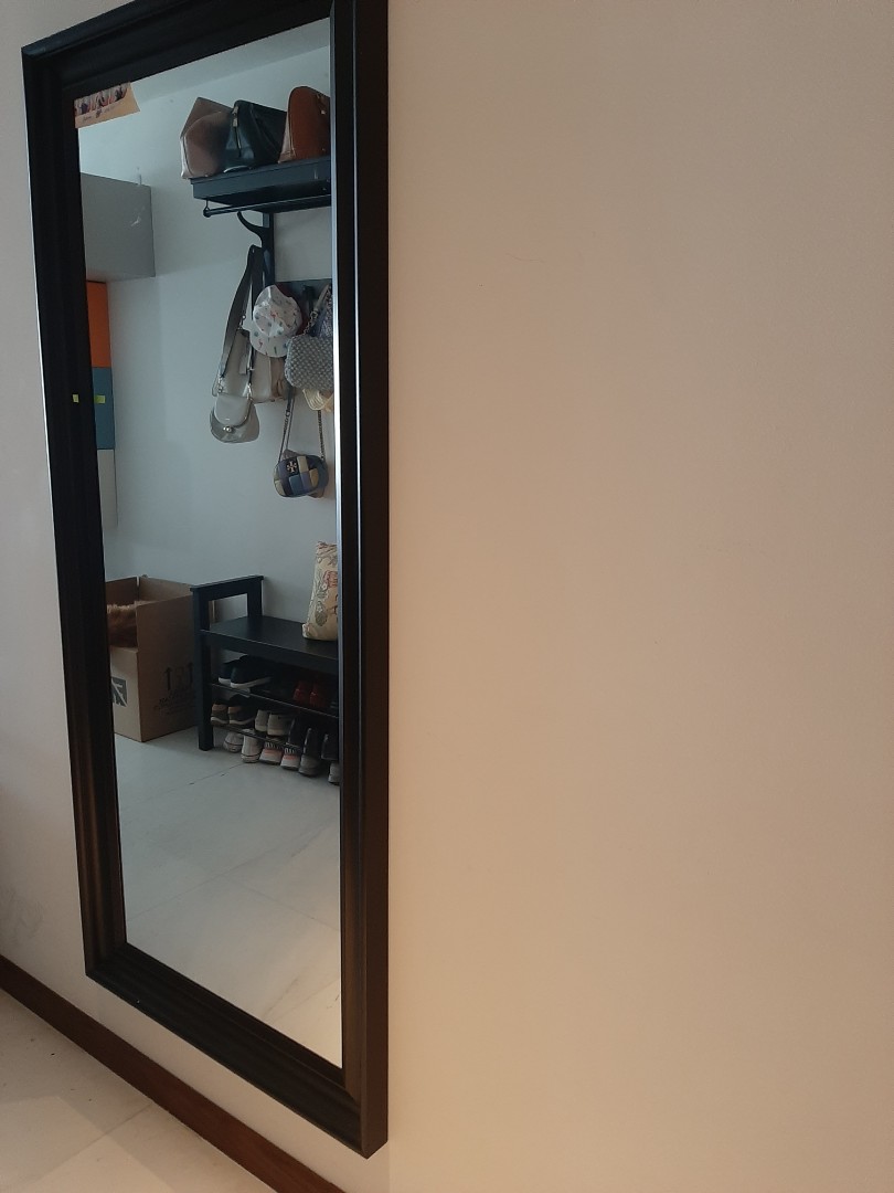 Life size wall mirror, Furniture & Home Living, Home Decor, Mirrors on