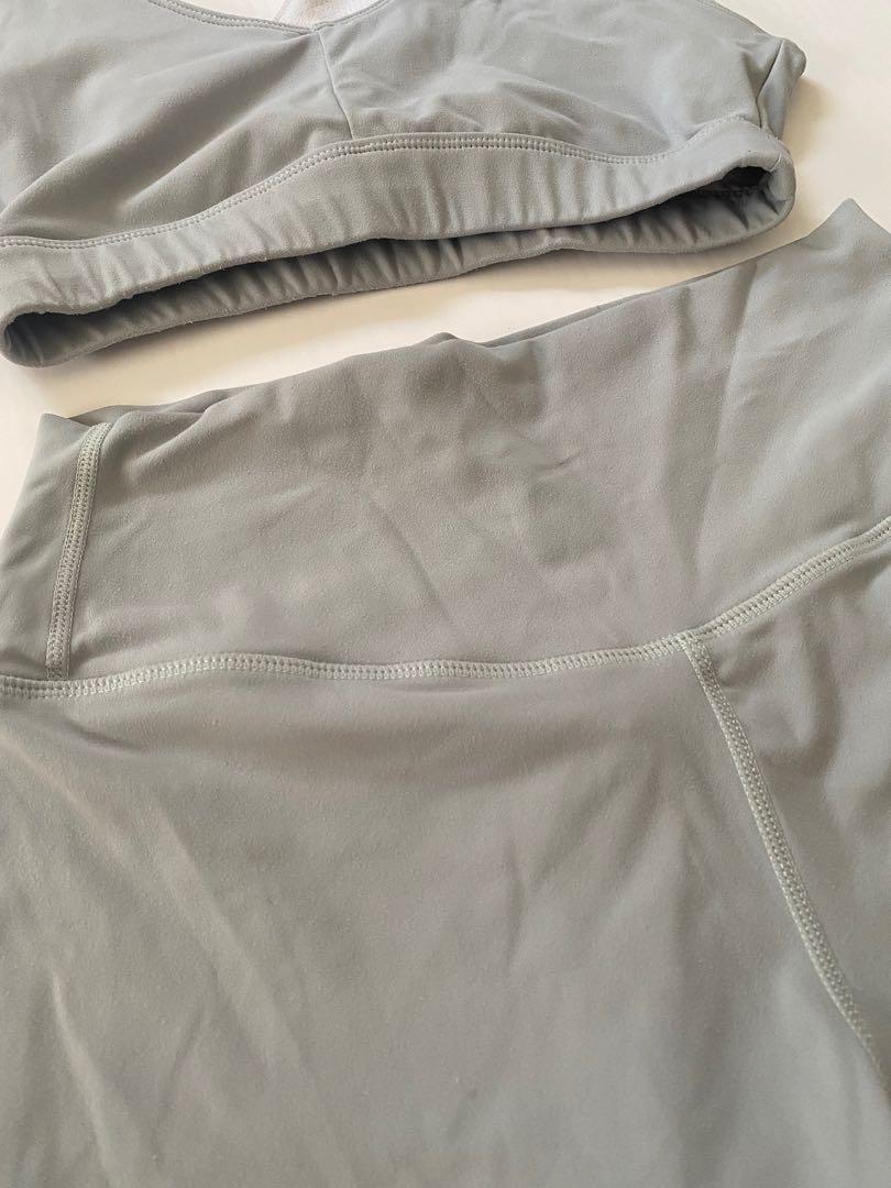 Light Blue Yoga Workout Set, Women's Fashion, Activewear on Carousell