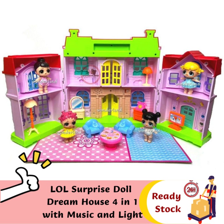 Lol doll dream house best sale
