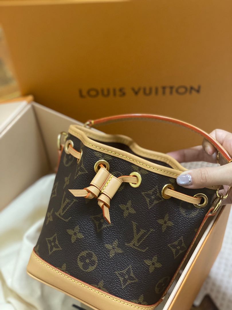 NFS: MODSHOT - LOUIS VUITTON Nano Noe , Luxury, Bags & Wallets on Carousell