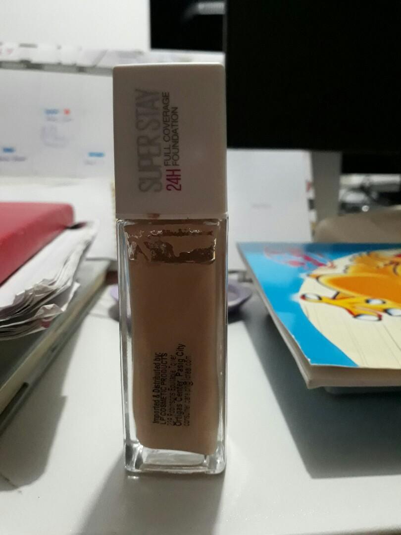 Fond De Teint Maybelline Superstay 24h - Teint Ivory 040 - 30 Ml - Neuf Sous Emballage