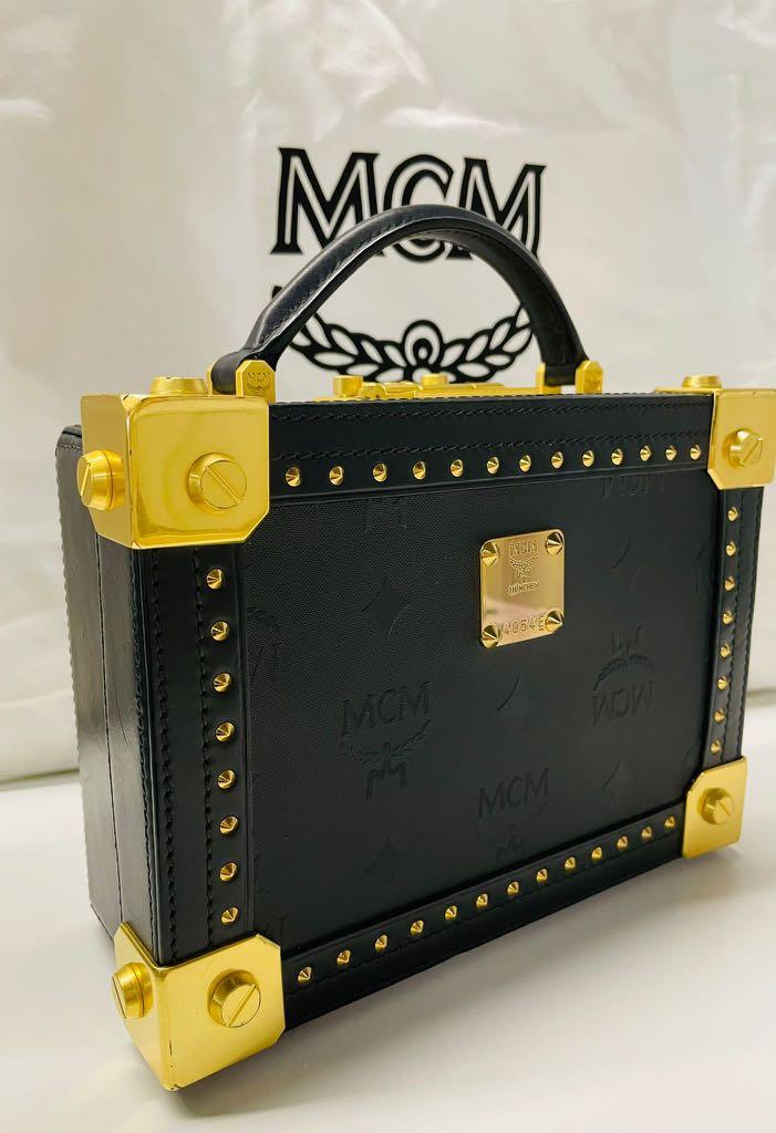 Mcm box bag crossbody Carousell