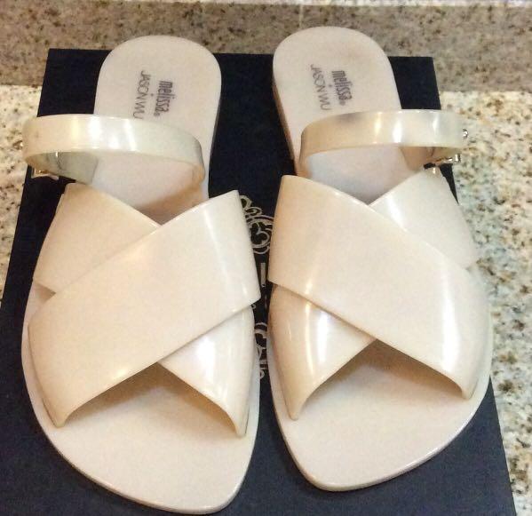 Melissa Slides Nude off white size 38 Women s Fashion