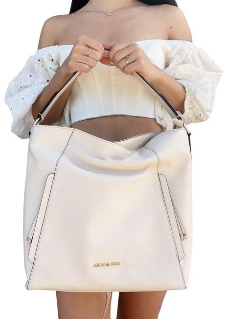 Michael kors evie pebble leather hobo hot sale
