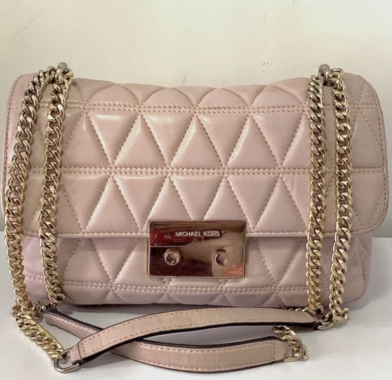 Michael Kors Sloan MK Authenthic Dusty Pink Preloved Barang Mewah