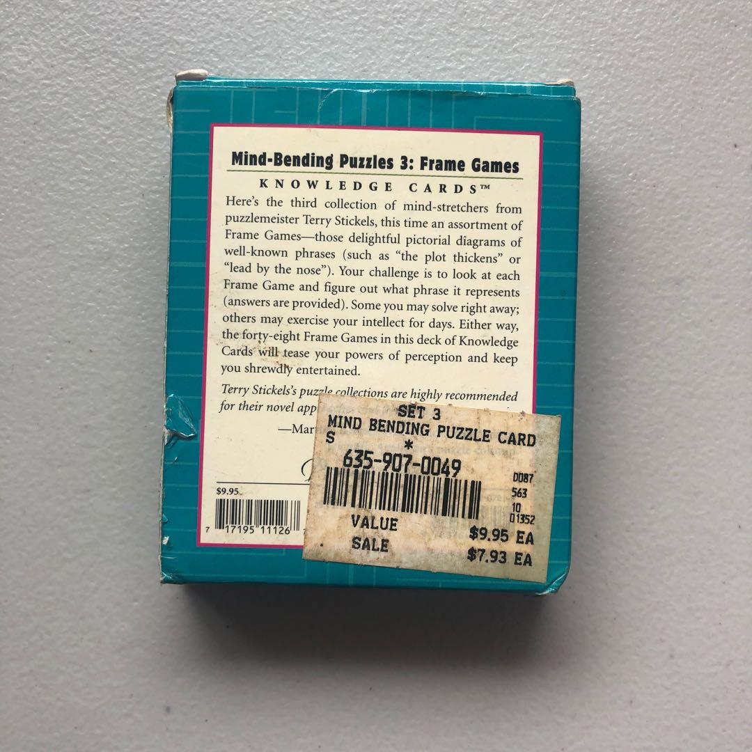 MindBending Puzzle by Terry Stickels, Hobbies & Toys, Toys & Games on