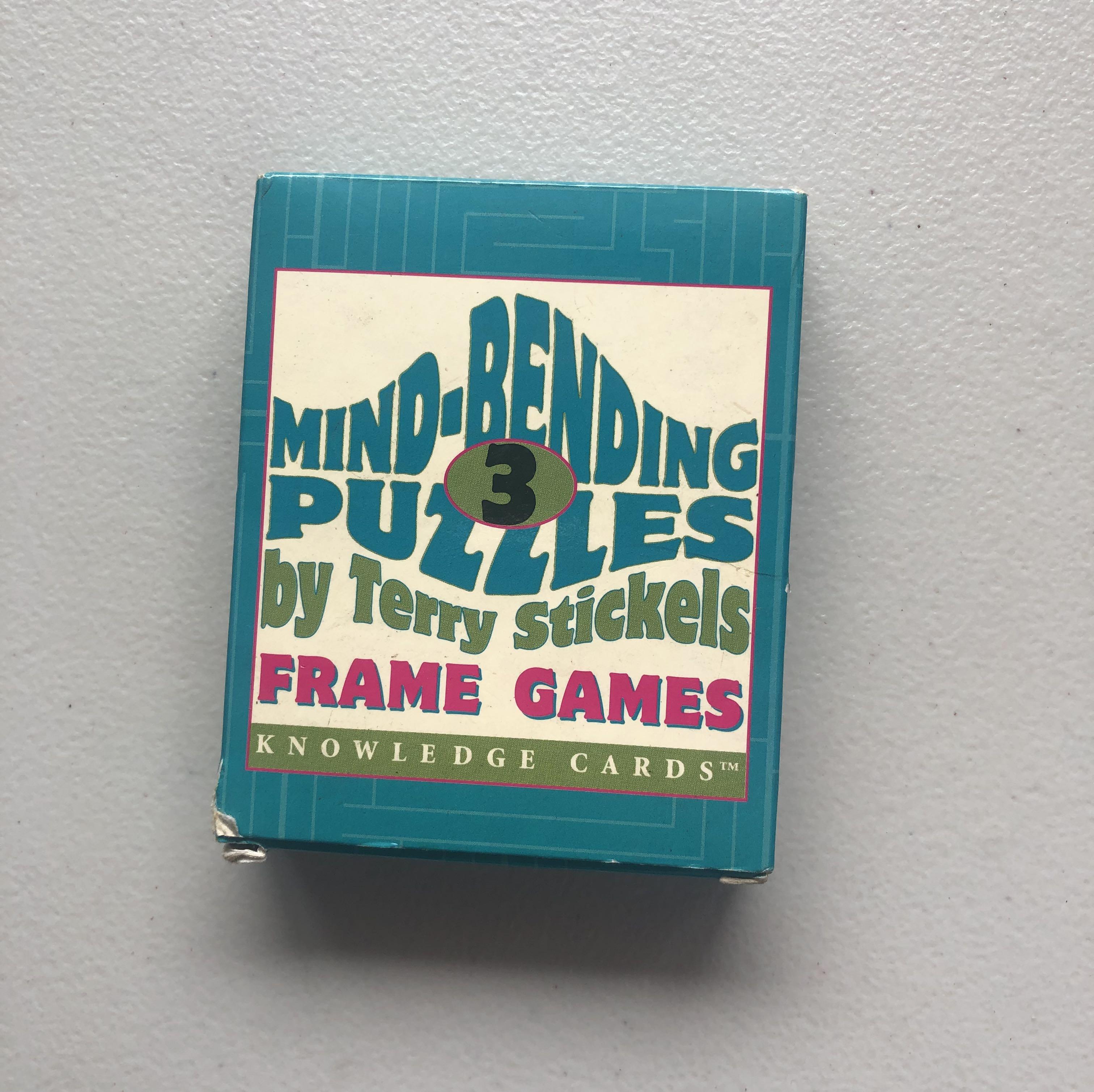 MindBending Puzzle by Terry Stickels, Hobbies & Toys, Toys & Games on