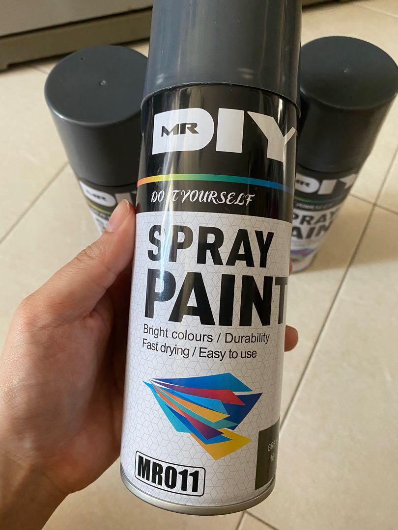 Mr DIY Spray Paint Grey 16 Can Bundle, Hobbies & Toys, Stationery