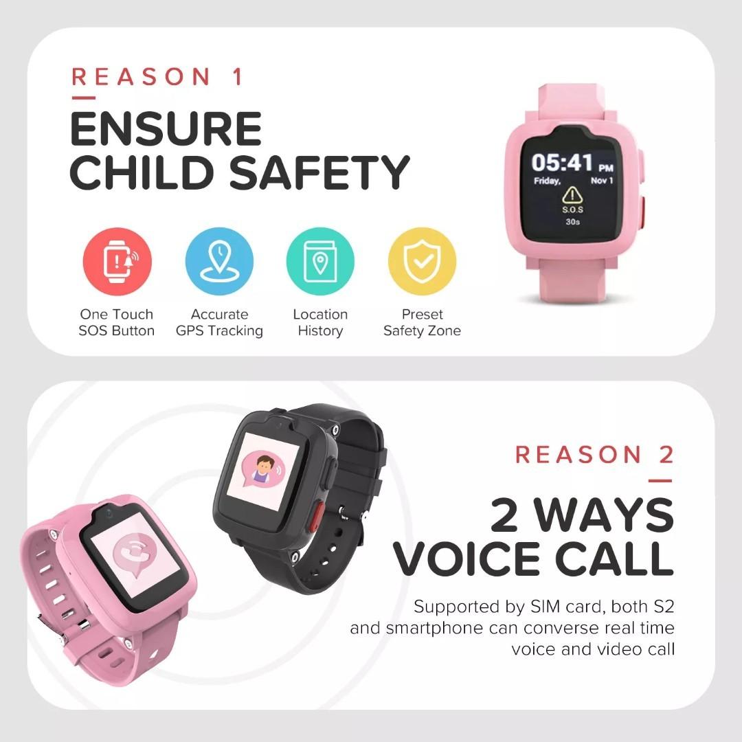 Child safety shop watch tracker