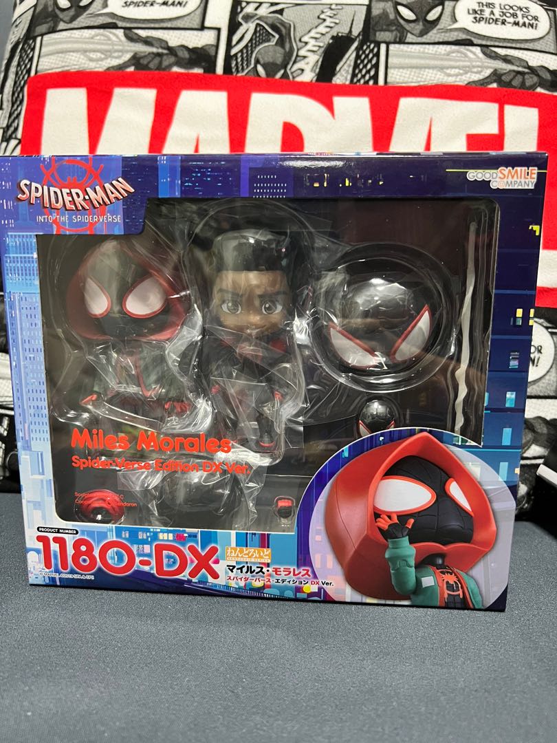ねんどろいど マイルス・モラレス スパイダーバース・エディション DX Ver ねんどろいど マイルス・モラレス スパイダーバース