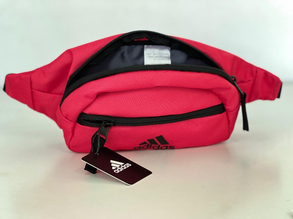 NEW ADIDAS RAND II POWER PINK BLACK HIP FANNY PACK WAIST BELT BAG SALE