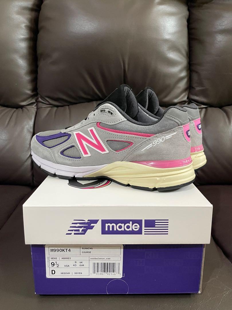 New balance M990 KT4 990v4, 男裝, 鞋, 波鞋- Carousell