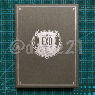 (ON HAND) UNSEALED EXO FIRST BOX DVD (4-DISC)