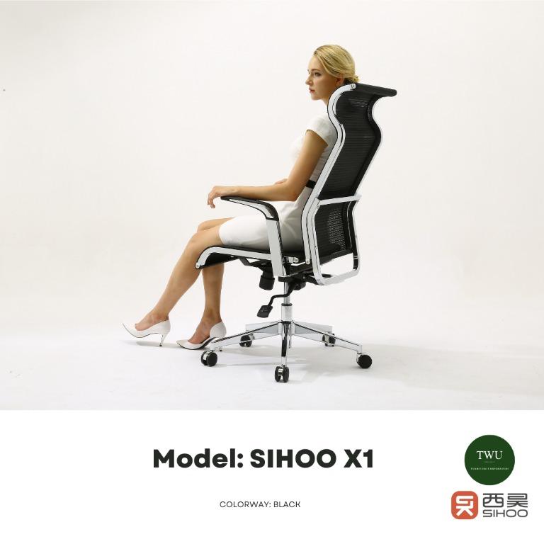 SIHOO M18 ERGO CHAIR, Furniture & Home Living, Furniture, Chairs on  Carousell